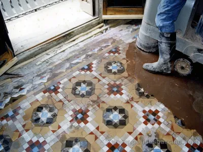 Pulido de suelos de mosaico en Barcelona - Pulidos Barcino