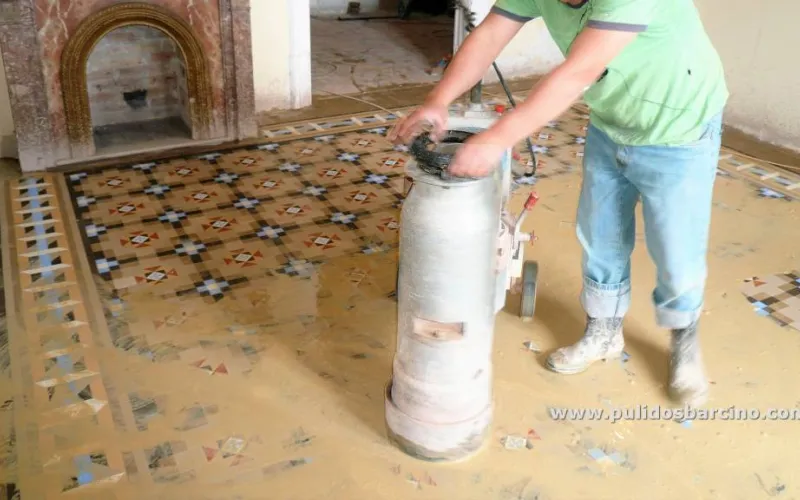 Cómo rebajar, pulir y restaurar mosaico nolla 